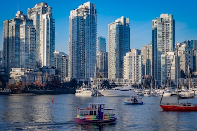Ride the False Creek ferry or Aquabus