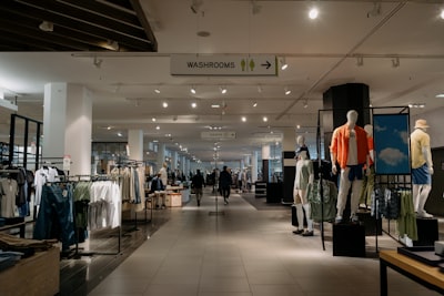Shop boutiques and galleries