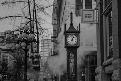 Visit the Steam Clock