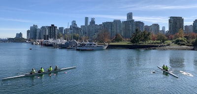 Paddleboarding and kayaking