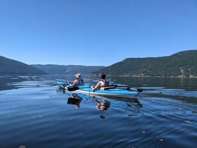 Kayak or paddleboard in the inlet