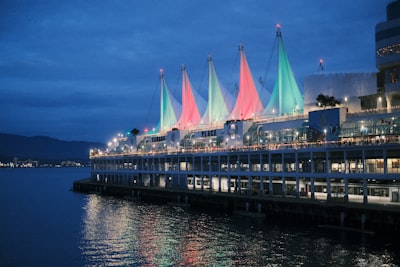 Dine at waterfront restaurants