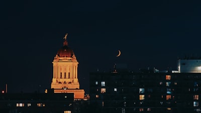 Photograph the Golden Boy and dome
