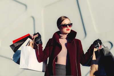 Shopping at boutiques