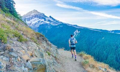 Hiking the multi-lake trail