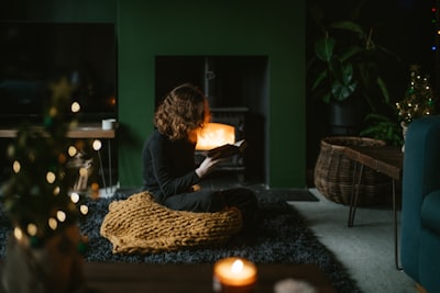 Fireside lounging