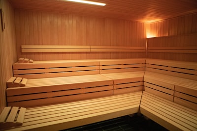 Steam room relaxation