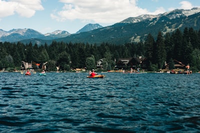 Kayaking and canoeing