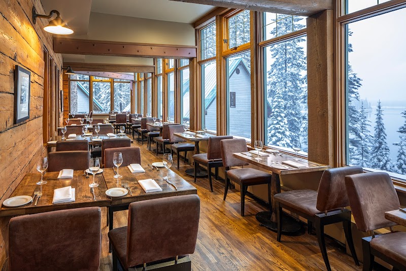 Mount Burgess Dining Room at Emerald Lake Lodge
