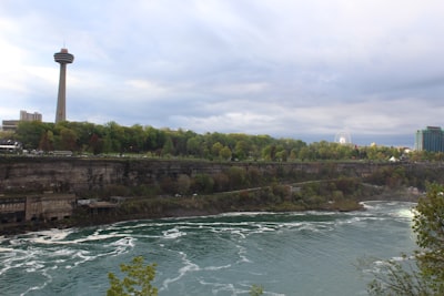 Border crossing between Canada and USA