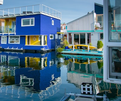 Visit floating homes and shops