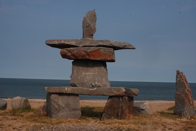 Viewing Inuit carvings