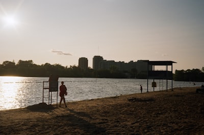 Swimming at designated beaches