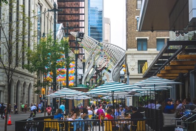 Dining at restaurants and cafés