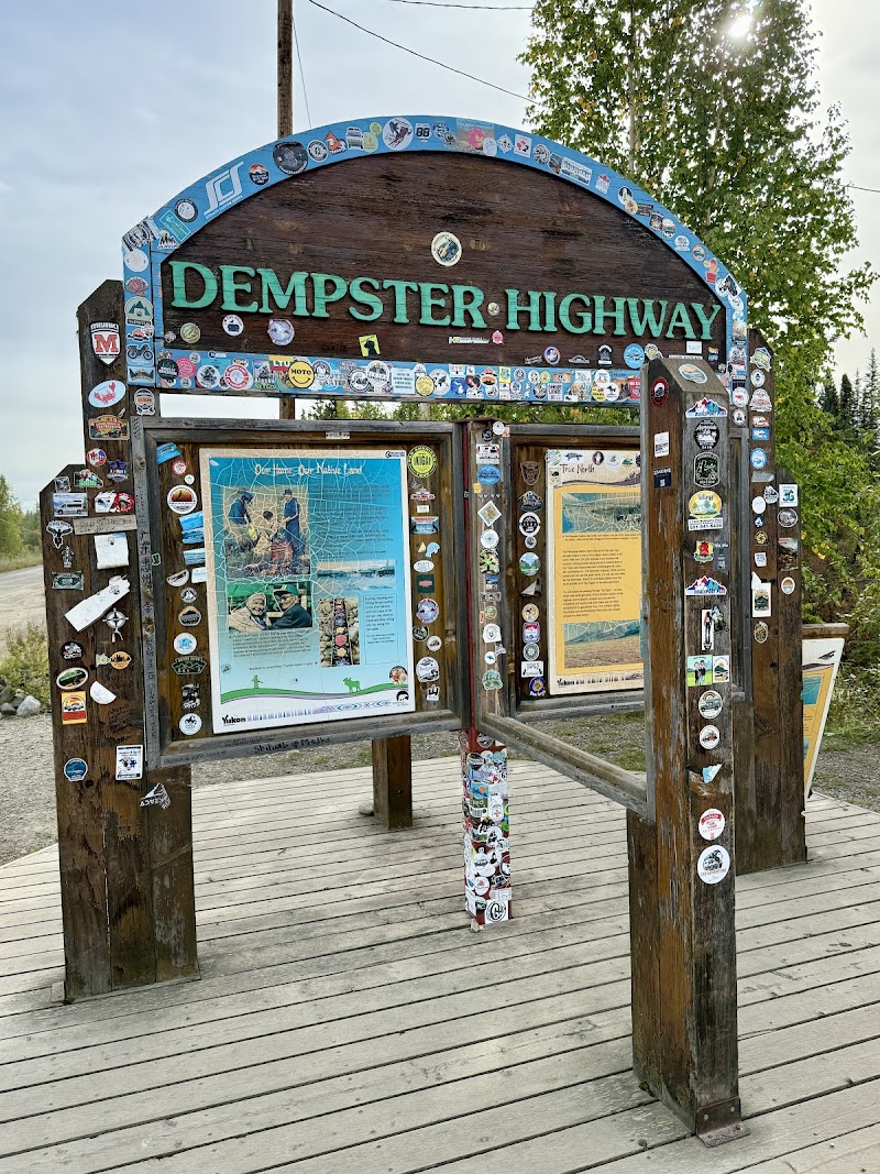 Dempster Highway Sign