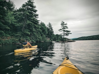 Kayaking on the bay