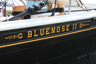 Exploring Bluenose exhibit
