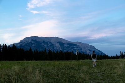 Leisurely walking