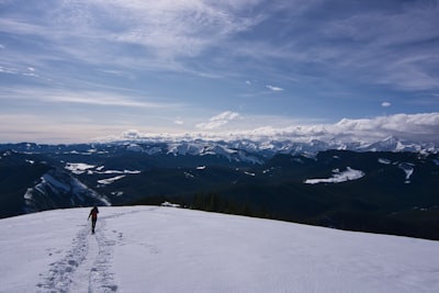 Winter ice walk