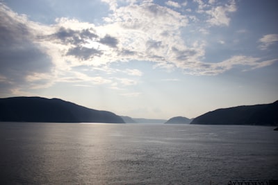 Scenic fjord viewing