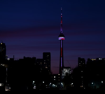 Photography at sunset or night