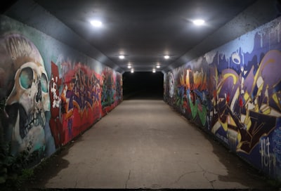Walk the Dangerous Lagoon tunnel