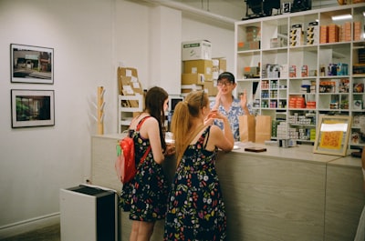 Shop at boutiques and craft stores