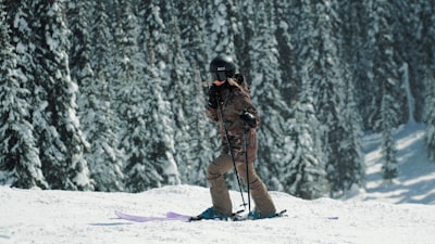 Snowshoeing in winter