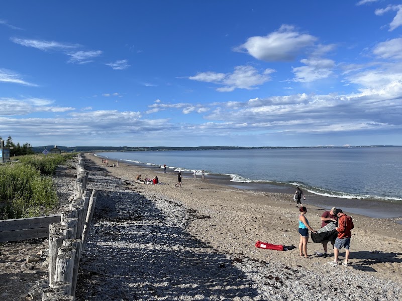 Sandy beach of Coin du Banc