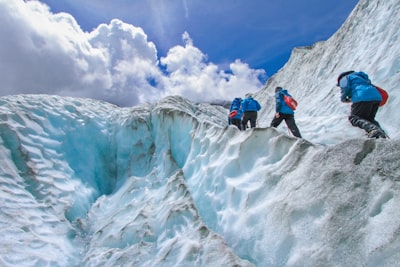 Guided glacier walks