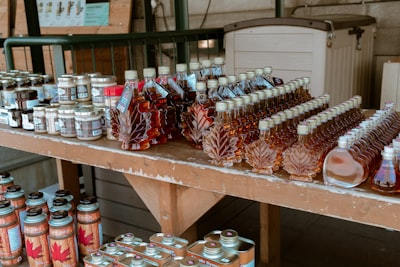 Buy souvenirs like maple syrup and preserves