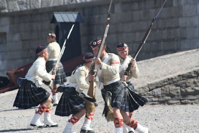 See musket and cannon demonstrations