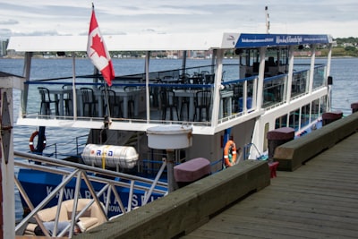 Dine at waterfront restaurants
